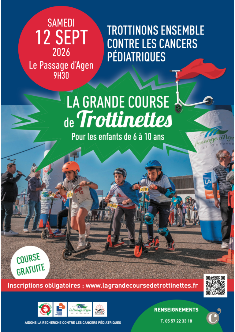 course trottinette passage d'agen